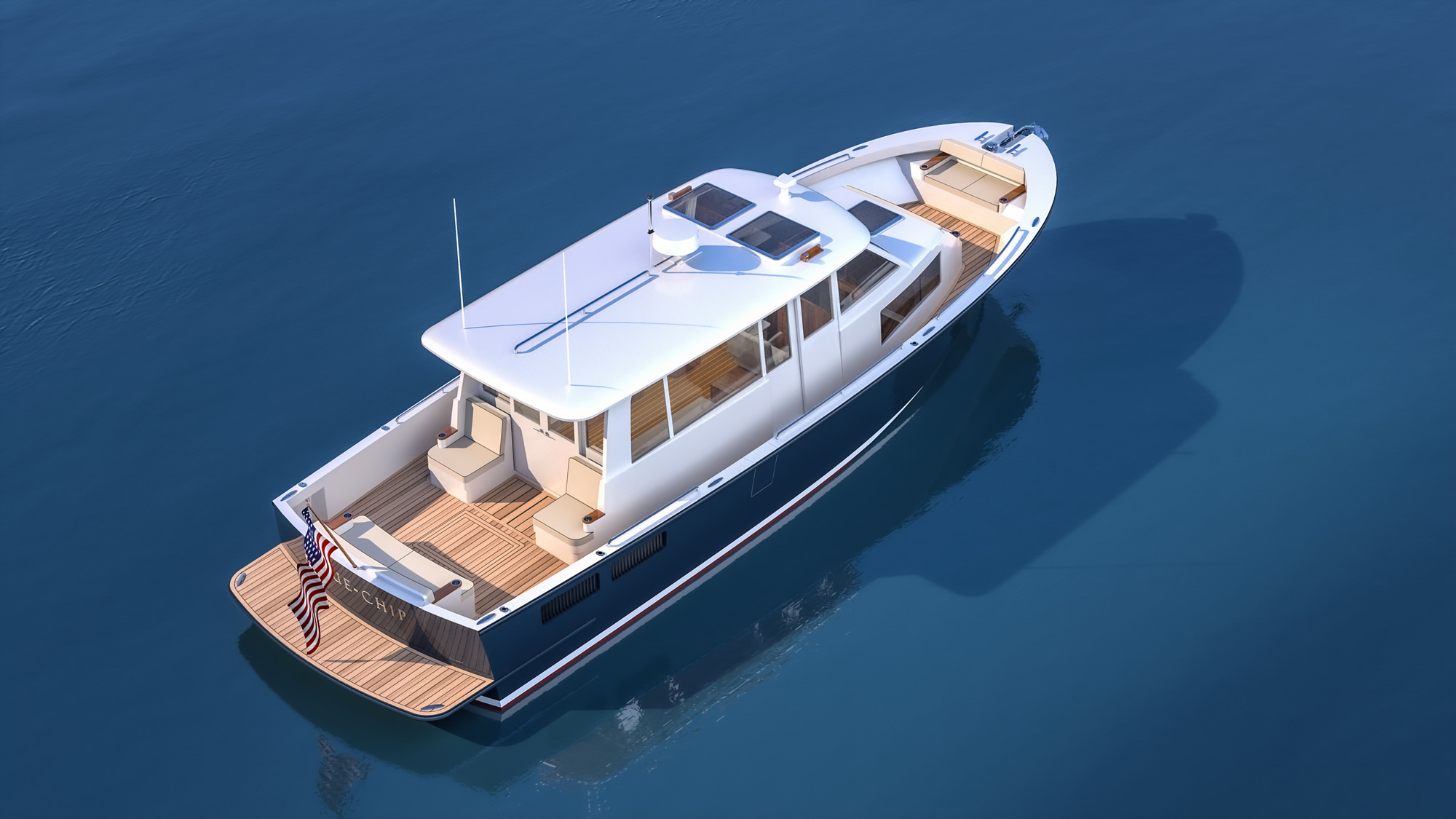 Ray Hunt Design 41' Custom Dayboat