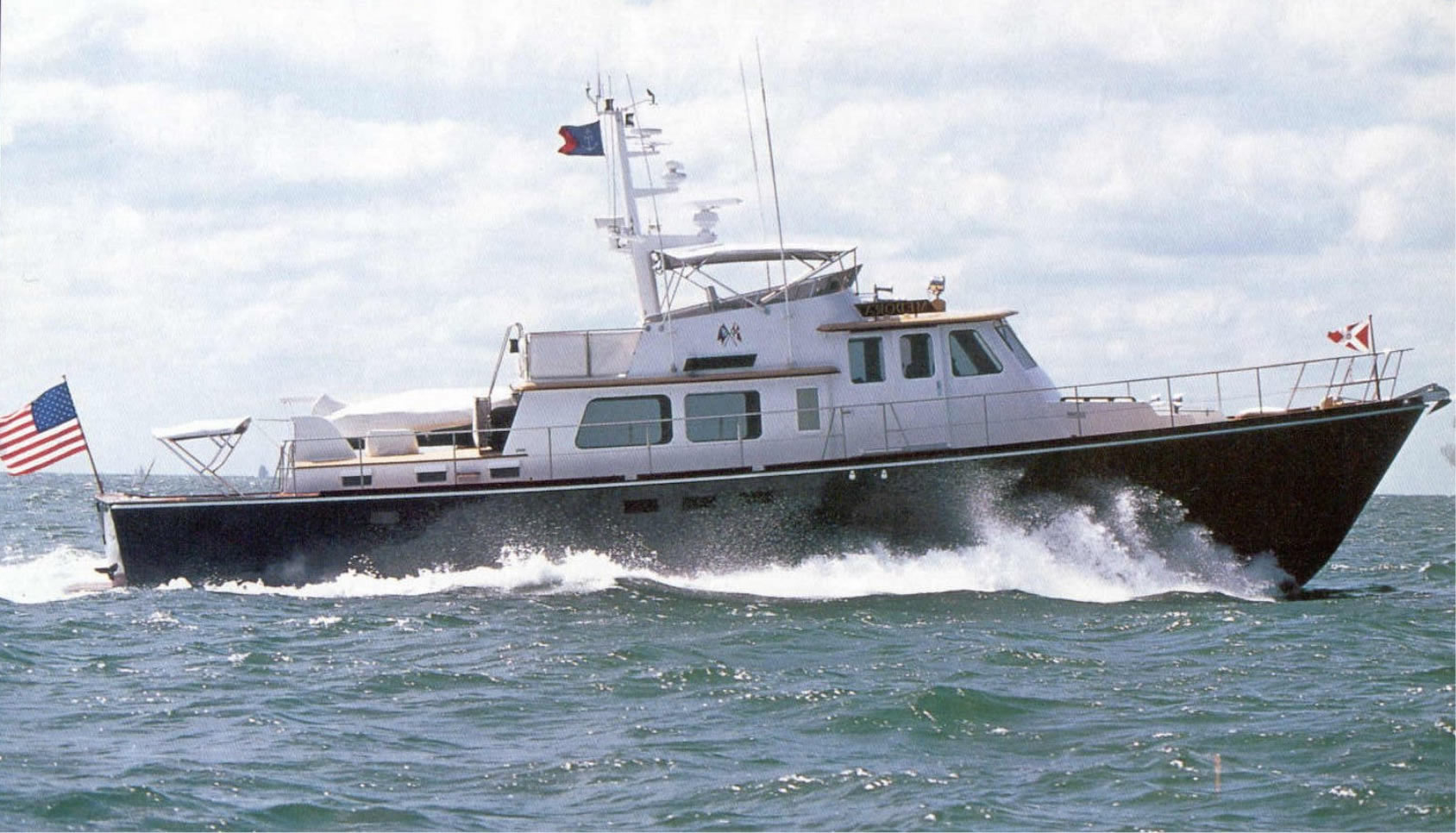 Ray Hunt Design 72' Aft Cabin Motor Yacht