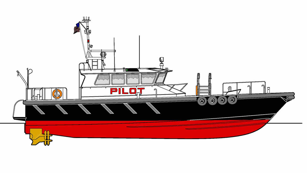 Ray Hunt Design 70' Triple IPS Pilot Boat